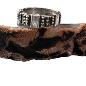 Judith Jack 925 Sterling Silver Ring Size 8